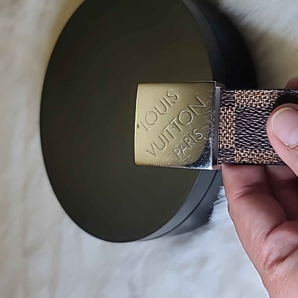LV Damier Ebenne belt - Picture 3 of 3
